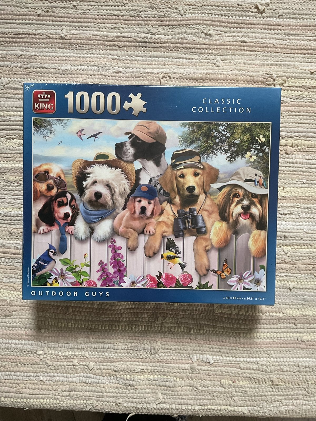 Nieuwe King legpuzzel 1000 stukjes - Outdoor Guys, Ophalen of Verzenden, 500 t/m 1500 stukjes, Nieuw, Legpuzzel