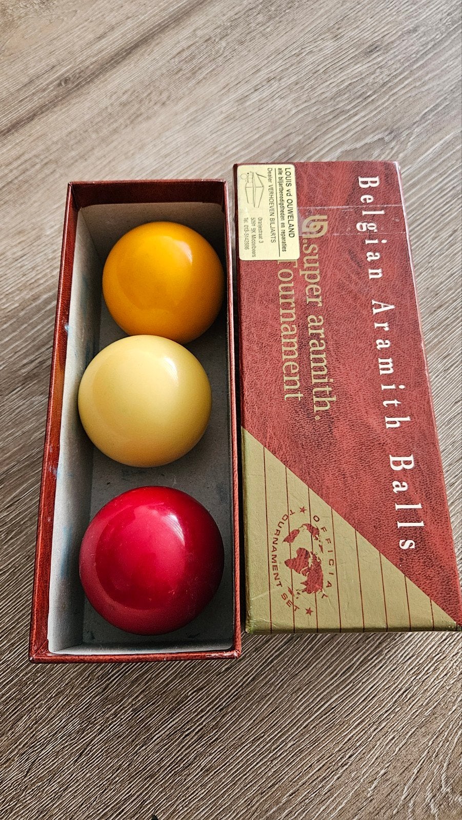 Super Aramith Tournament Biljartballen Set, Sport en Fitness, Biljarten en Poolen, Ophalen of Verzenden