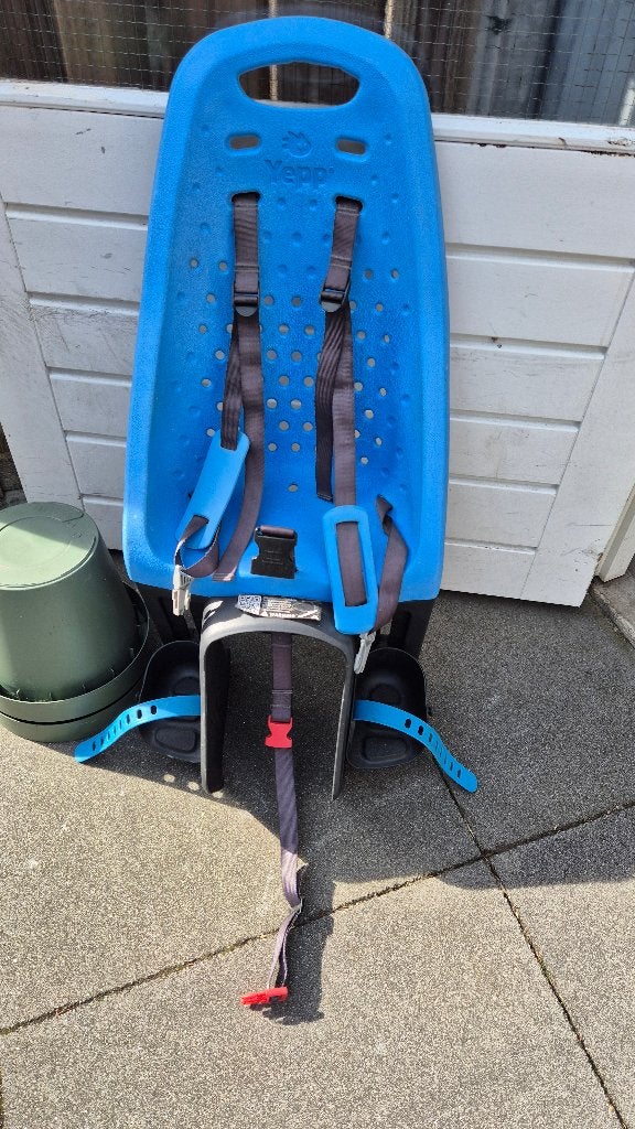 Yepp fietsstoelje voor achterop., Fietsen en Brommers, Ophalen, Achterzitje, Gebruikt, Yepp