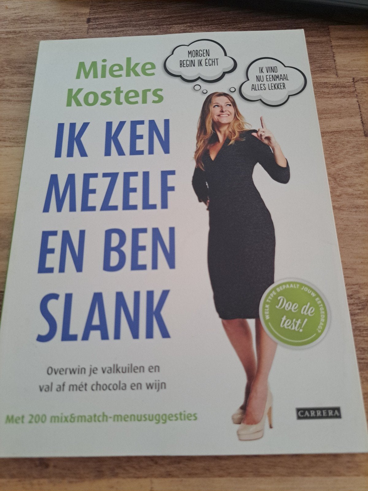 Ik ken mezelf en ben slank - Mieke Kosters, Boeken, Ophalen of Verzenden, Zo goed als nieuw, Dieet en Voeding, Mieke Kosters