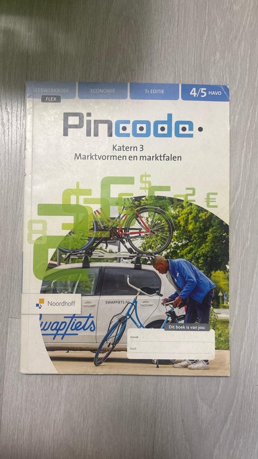 Pincode Katern 3 Economie 4/5 HAVO Leerwerkboek, Boeken, Schoolboeken, Ophalen of Verzenden, Gelezen, HAVO, Economie