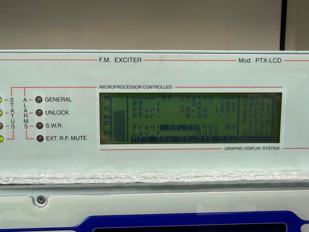 VERKOCHT ! Nette RVR PTX30 mono uitvoering (3 en 3.5M), Ophalen, Zender