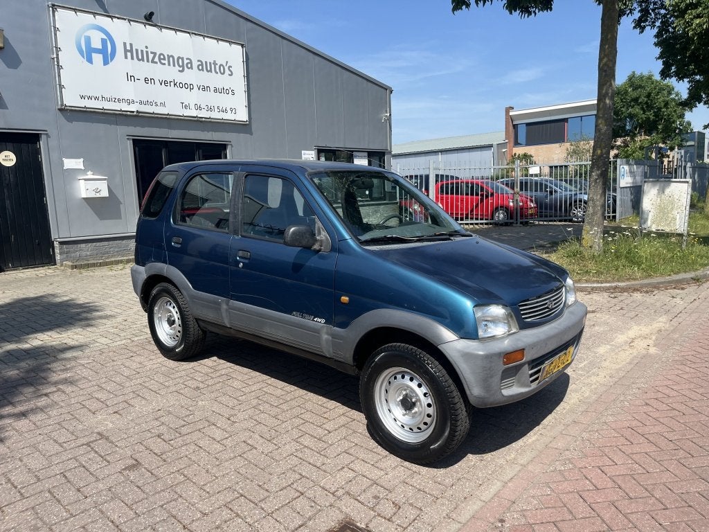 Daihatsu Terios 1.3L | 4X4| APK:11-11-2026! (bj 1997), Auto's, 1296 cc, 83 pk, Stof, Blauw