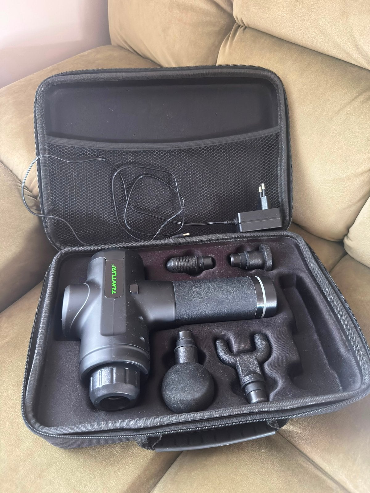 Tunturi MG50 Massage Gun, Ophalen of Verzenden, Zo goed als nieuw, Apparaat