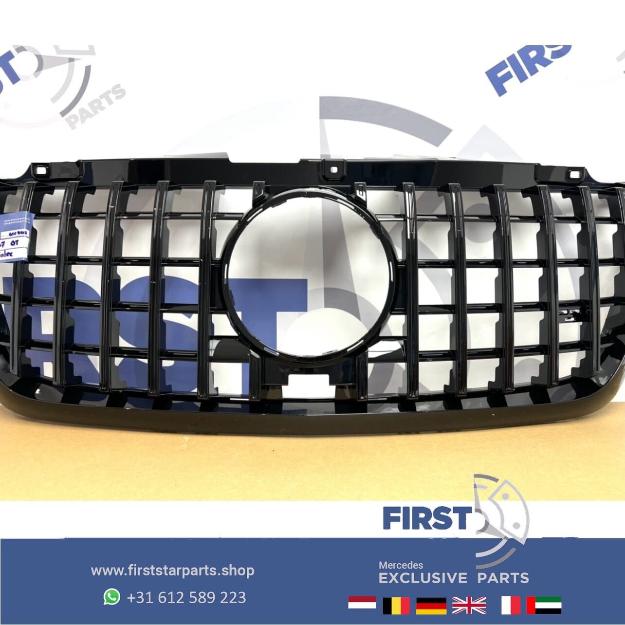 W907 AMG PANAMERICANA GT VOORBUMPER GRIL Mercedes SPRINTER 9, Gebruikt, -, Ophalen of Verzenden, -
