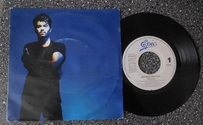 George Michael - freedom (vanaf € 5,00), Cd's en Dvd's, Ophalen of Verzenden, Zo goed als nieuw, 7 inch, Pop