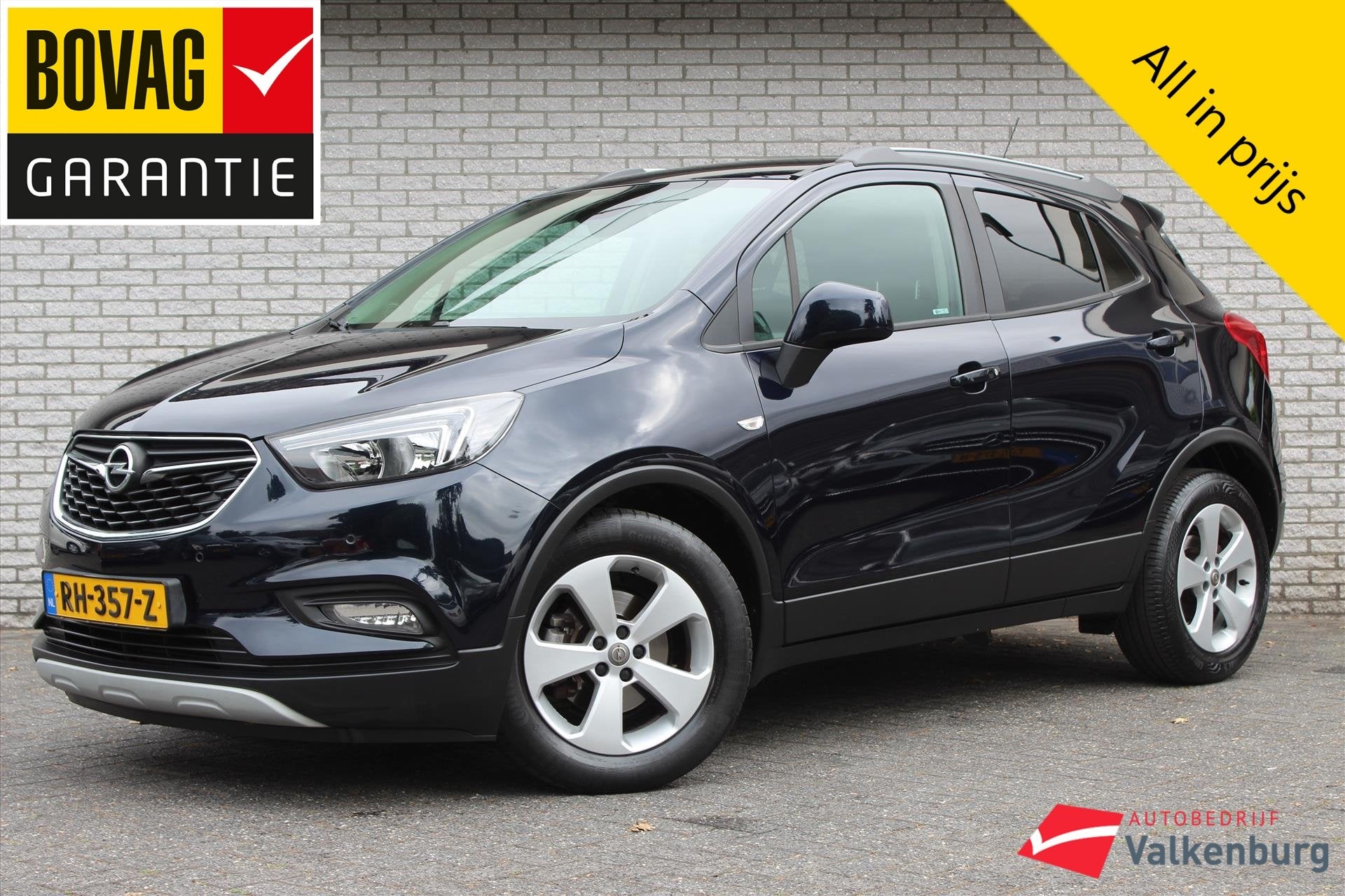 Opel Mokka X 1.4 Turbo 140pk Start/Stop Business+ | Trekhaak, 12 maanden, Stof, Gebruikt, Blauw