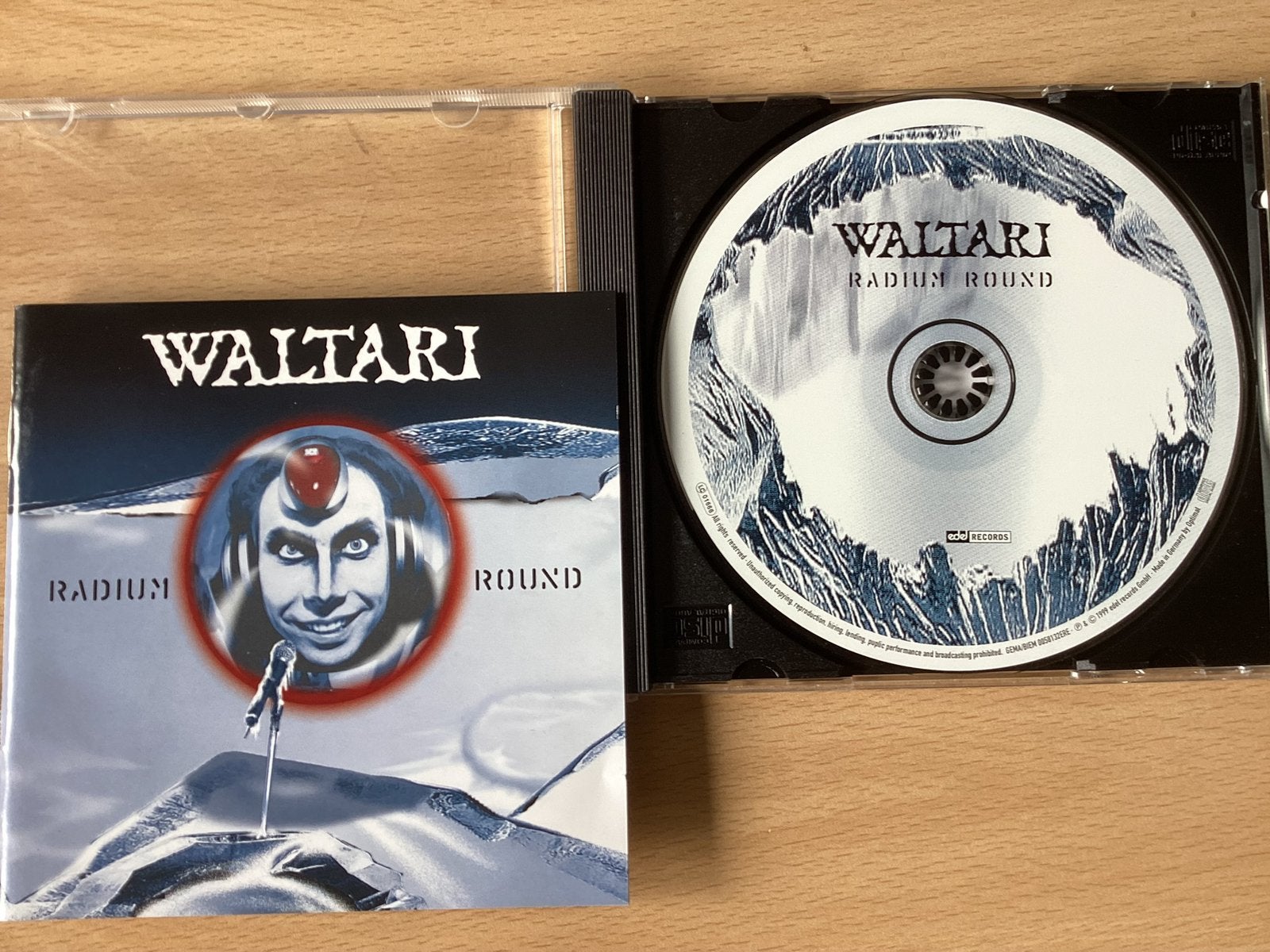 Waltari-Radium round. Alt. Rock techno 1999. Belgium., Ophalen of Verzenden, Zo goed als nieuw