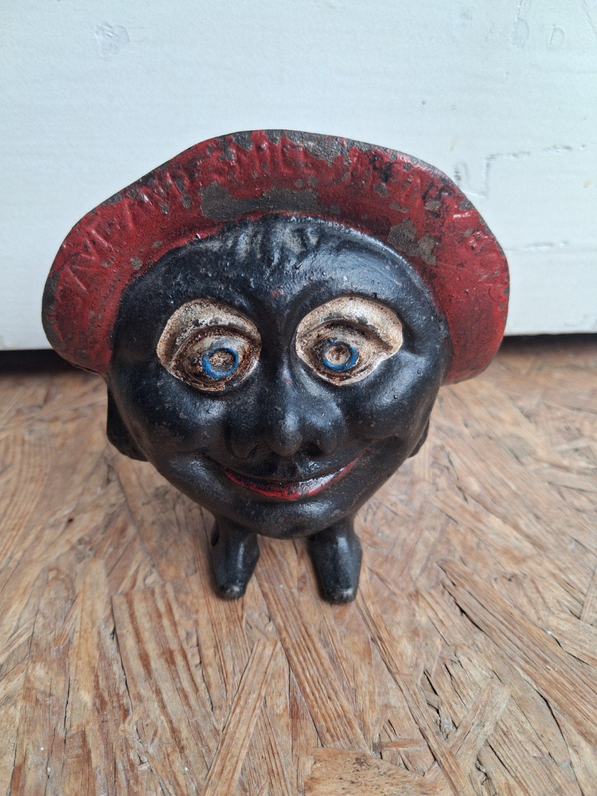 spaarpot gietijzer, Strip- of Tekenfilmfiguur, Gebruikt, ., Ophalen of Verzenden