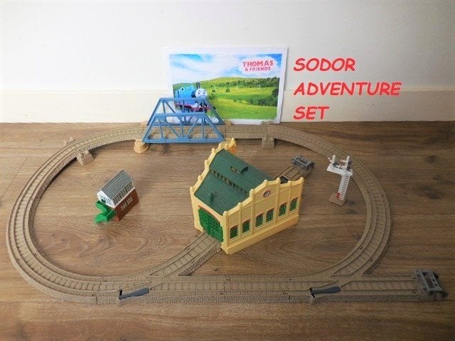 Trackmaster Thomas de Trein, Sodor Adventure Set, Ophalen of Verzenden, Zo goed als nieuw