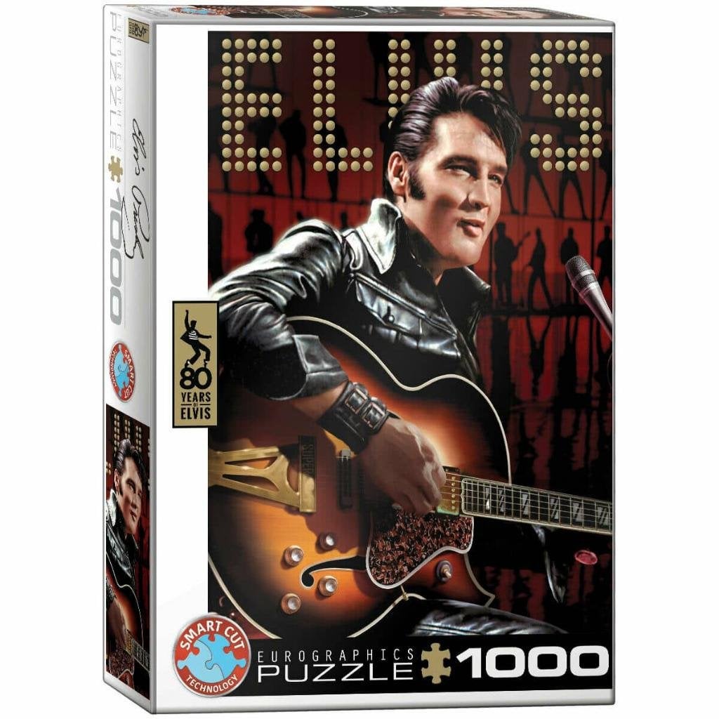 Eurographics: Elvis Presley 1000 stukjes, Ophalen of Verzenden, 500 t/m 1500 stukjes, Nieuw, Legpuzzel