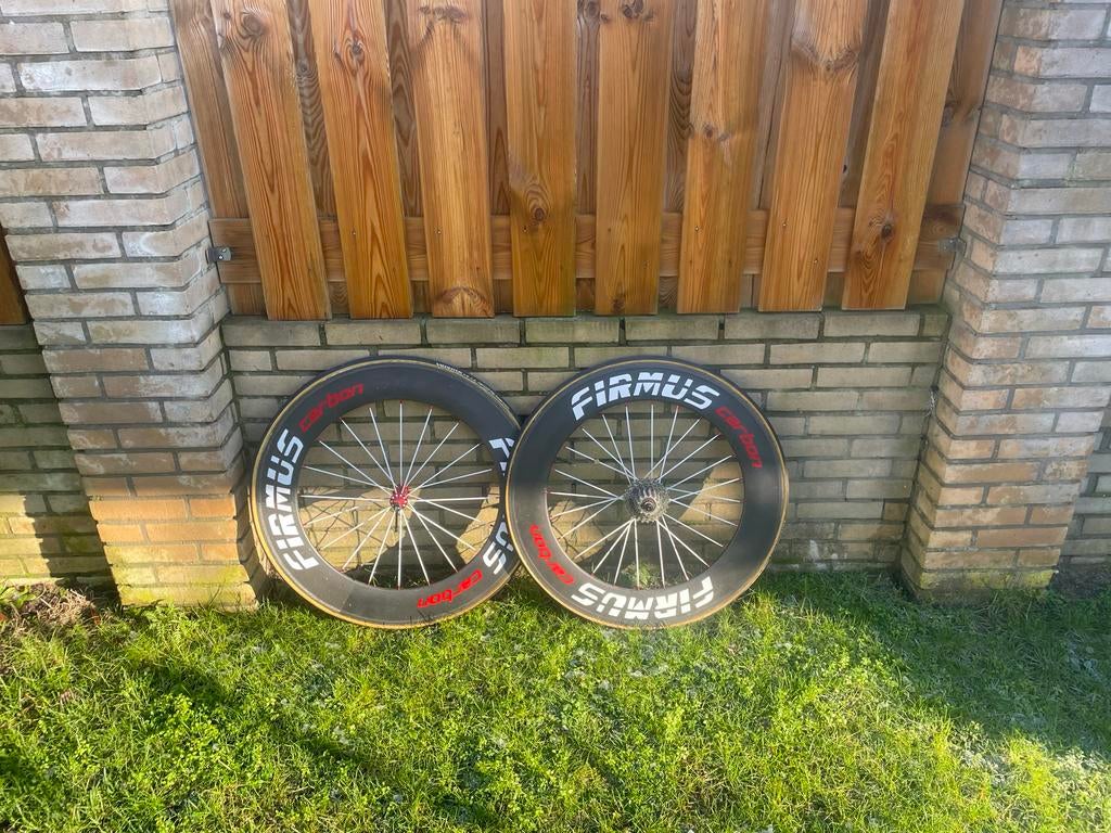 Firmus Carbon Wielset - Zo goed als nieuw, Wiel, Gebruikt, Ophalen of Verzenden, Racefiets