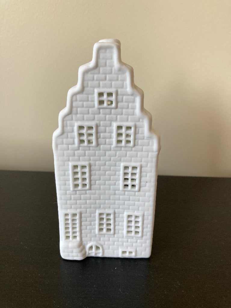 Theelichthouder huisje gratis op te halen, Ophalen, Gebruikt