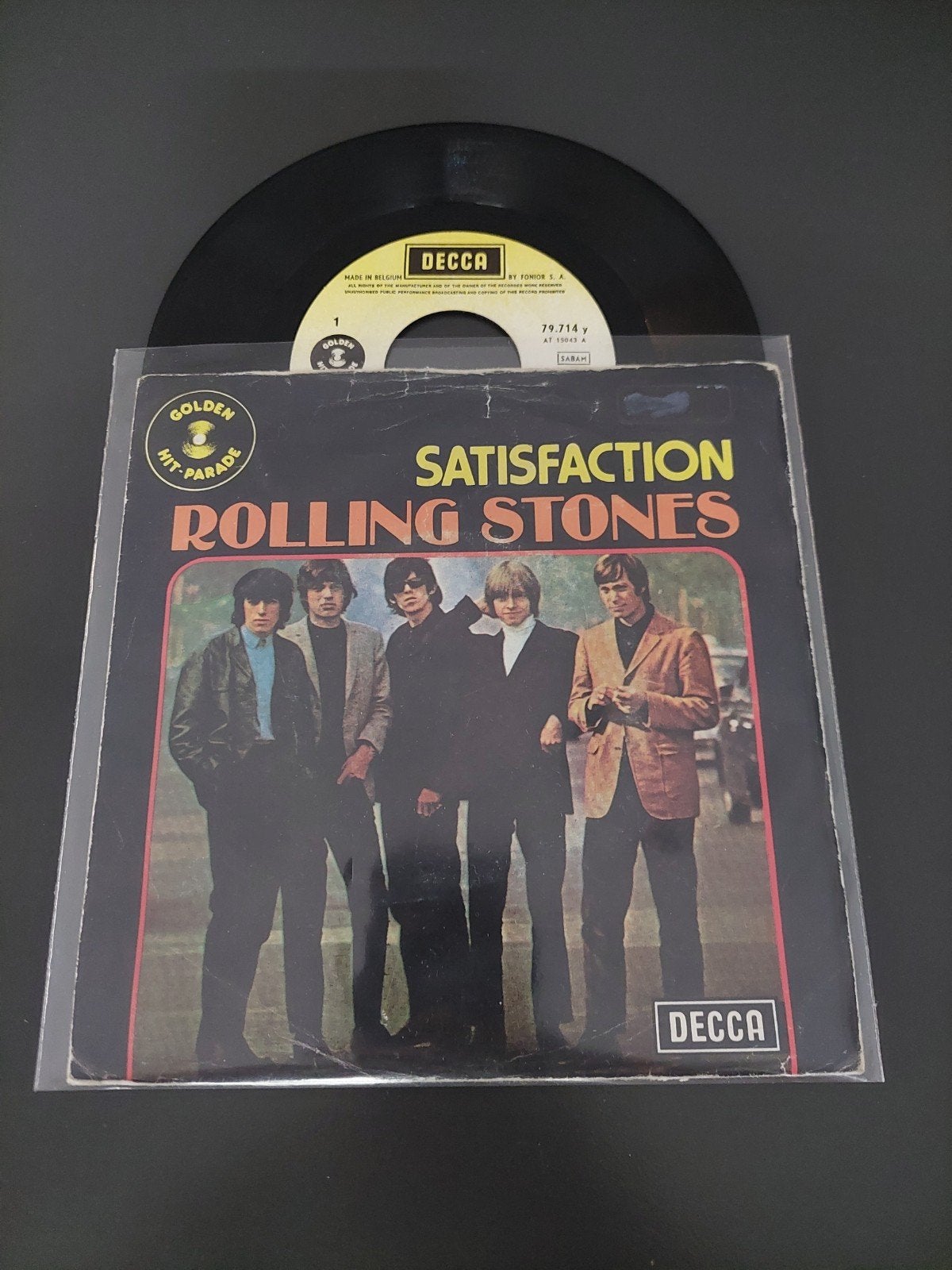 The Rolling Stones satisfaction, Ophalen of Verzenden, Gebruikt