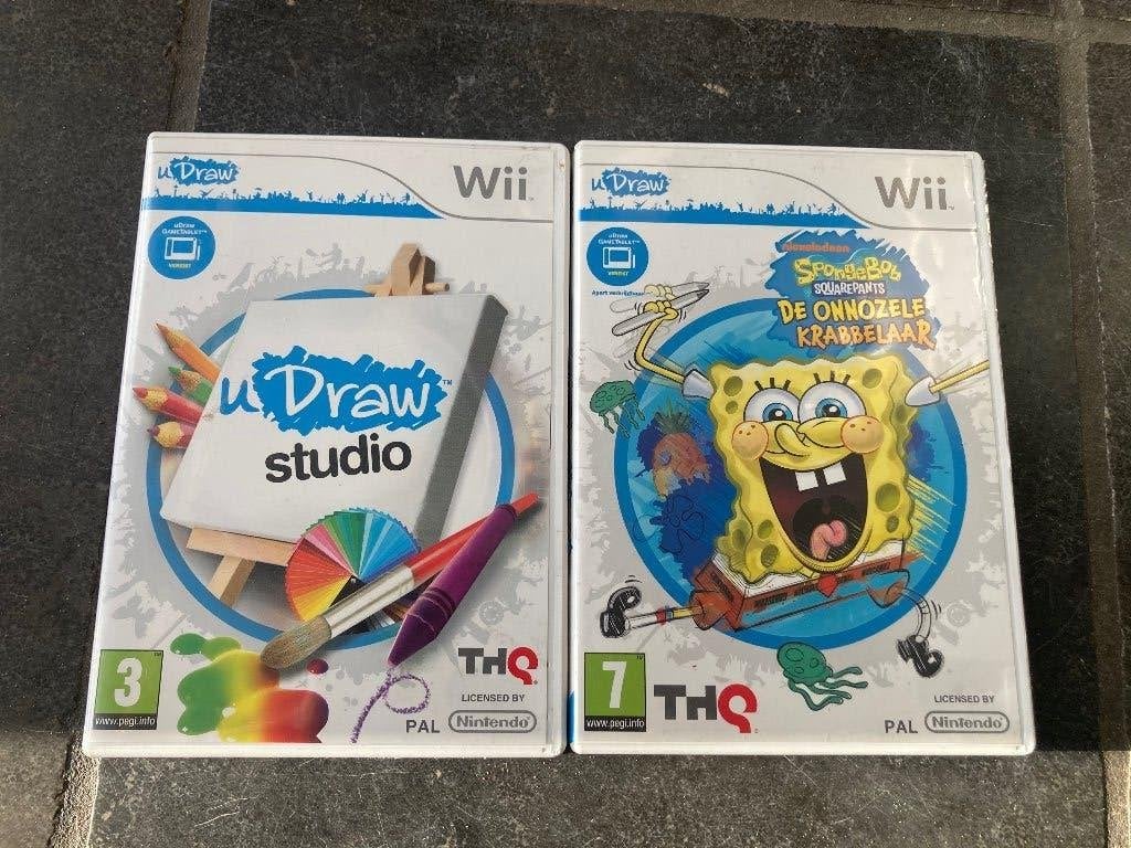 Wii games voor de Wii Draw, Spelcomputers en Games, Ophalen, Gebruikt, Overige genres, 1 speler
