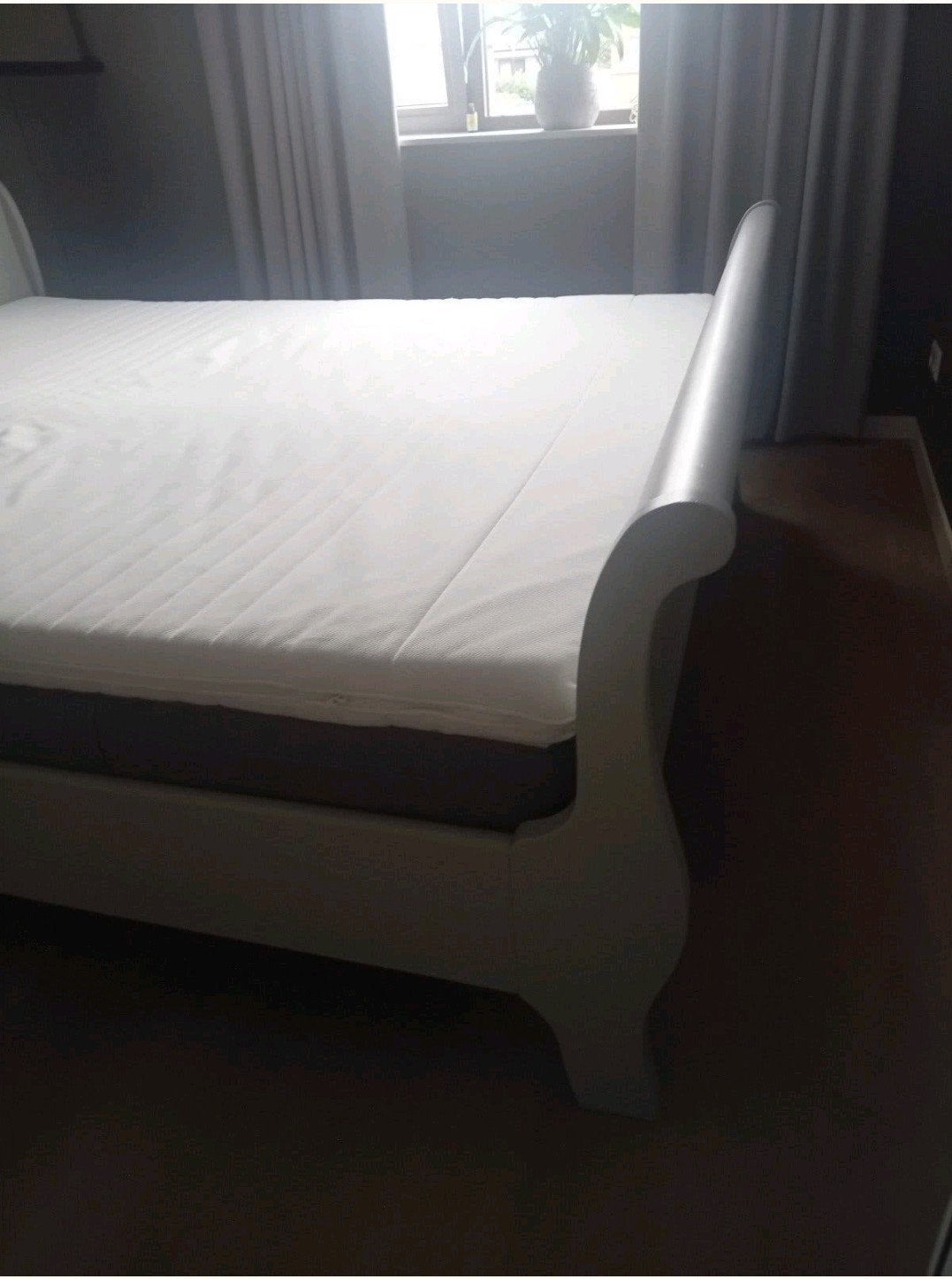 bed 180, Gebruikt, Tweepersoons, Ophalen of Verzenden, 180 cm