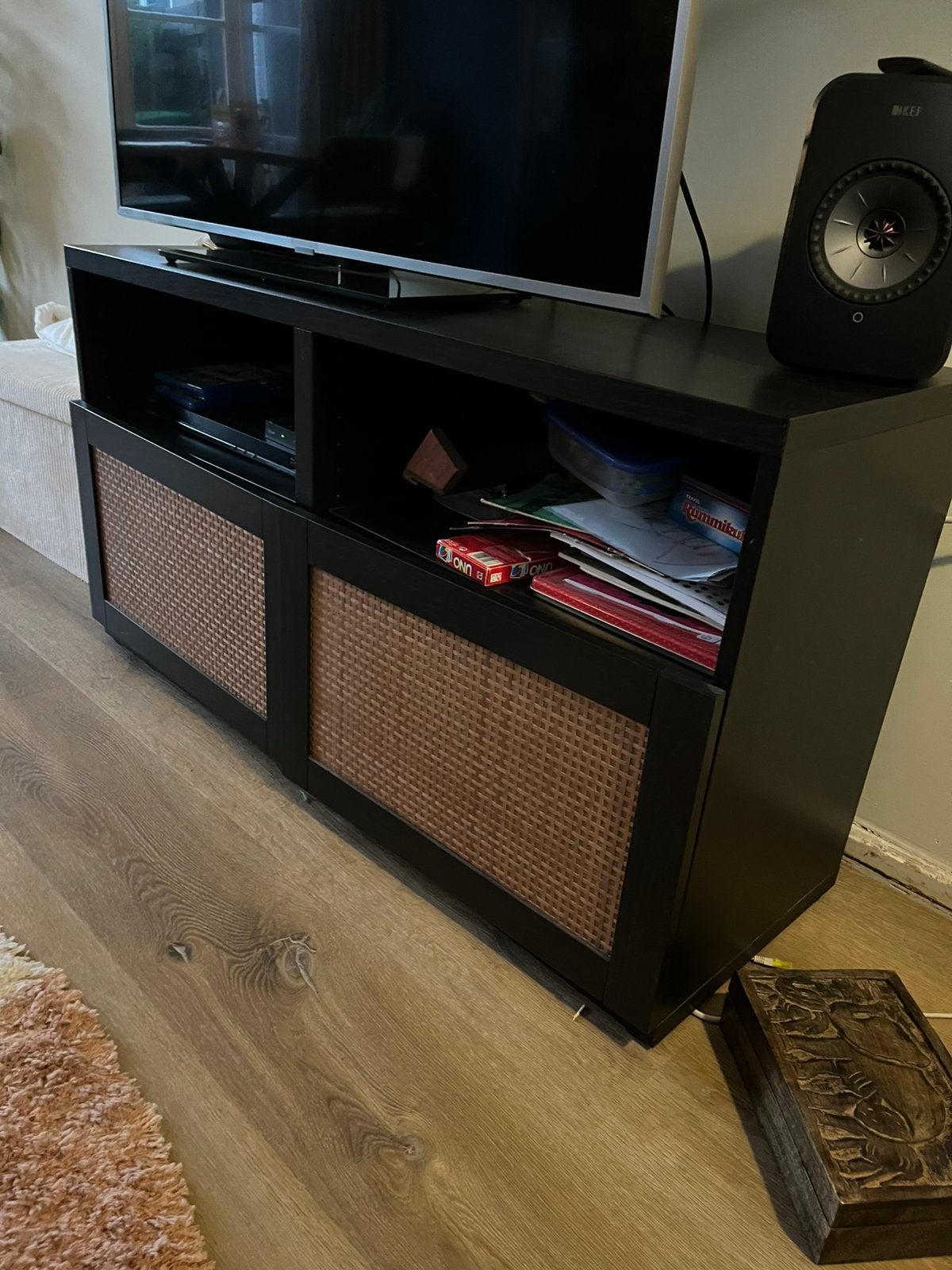 TV-kastje, Ophalen, 100 tot 150 cm, Besta-Ikea, Zo goed als nieuw