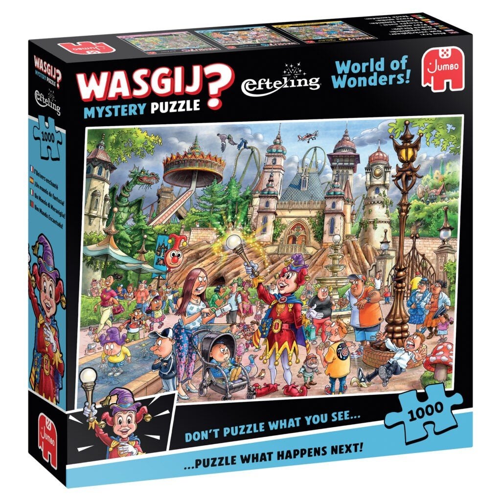 Wasgij Mystery Efteling World of Wonders 1000 stukjes, Ophalen of Verzenden, 500 t/m 1500 stukjes, Nieuw, Legpuzzel