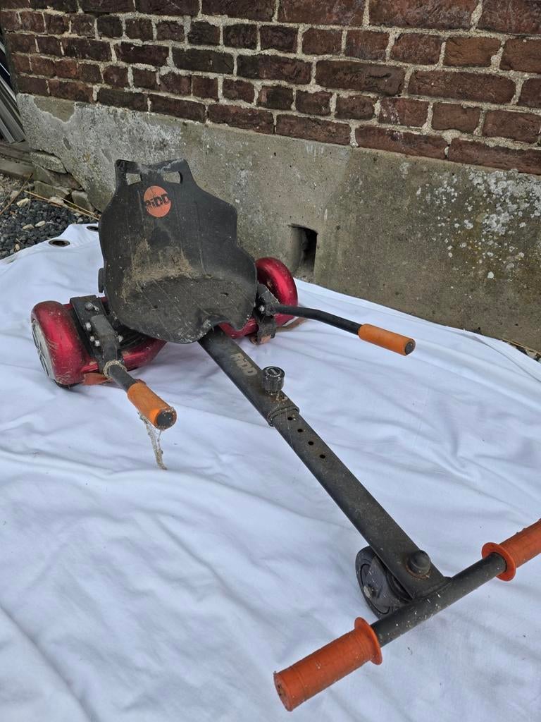 Stoel voor hoverboard, Ophalen