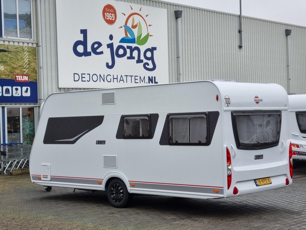 Bürstner Premio IC-line 460 TS, Caravans en Kamperen, Caravans, Schokbreker, Rondzit, Bedrijf, 5 tot 6 meter