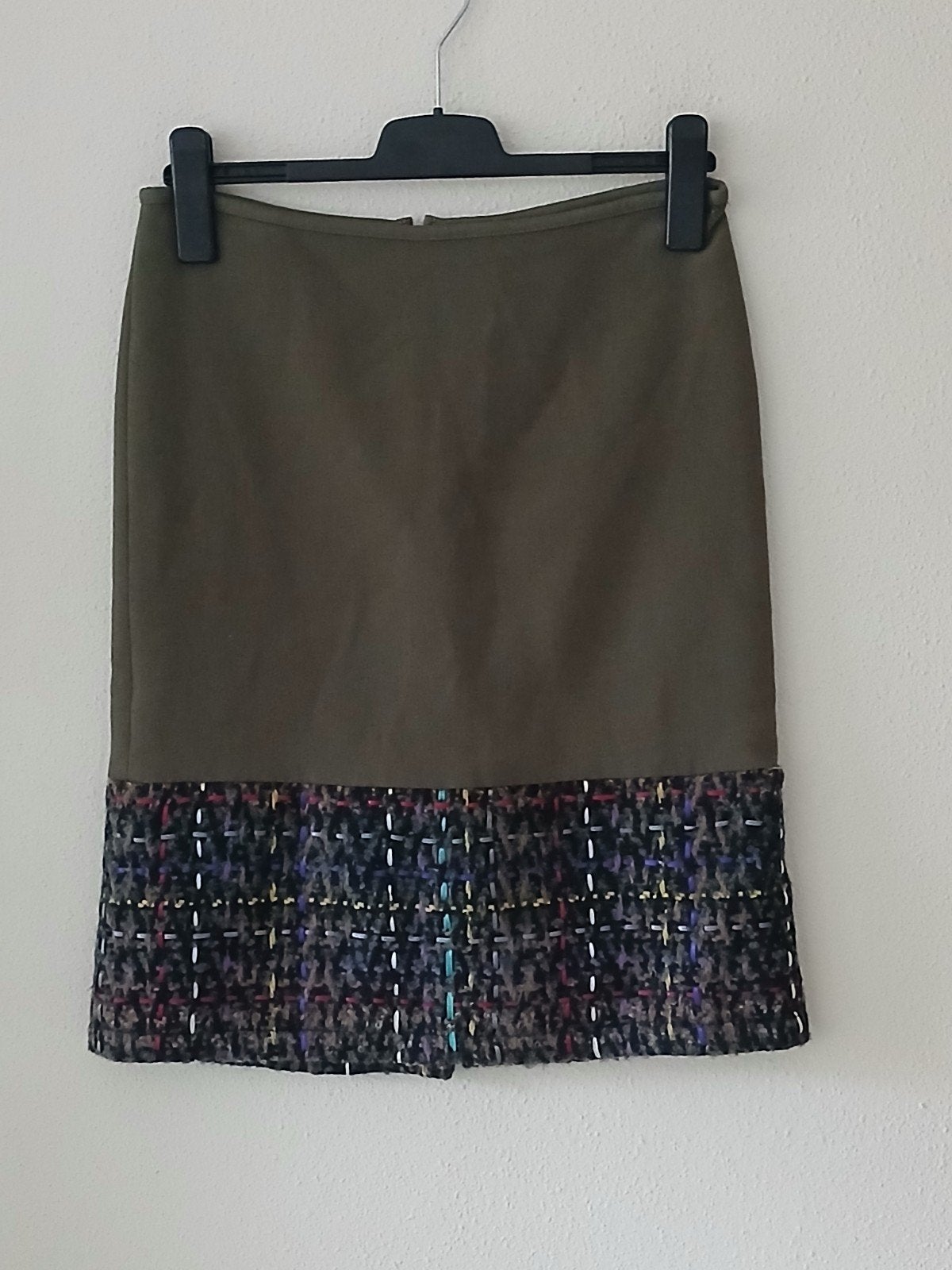 Mango winterrok maat 38 met aparte rand onderkant rok, Kleding | Dames, Maat 38/40 (M), Mango, Ophalen of Verzenden, Knielengte