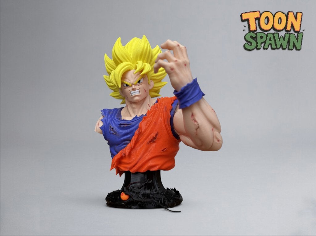 Goku Bust – Dragon Ball Z – 35 cm, Ophalen of Verzenden, Nieuw, Overige typen