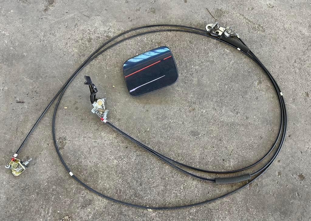 Toyota Starlet P8 koffer/tankklep bedieningset, Ophalen of Verzenden