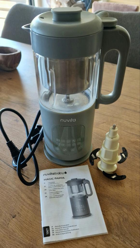 Nuvita Magic Pappa 7-in-1 Baby Food Maker – Zo goed als nieu, Ophalen, Zo goed als nieuw, Overige typen