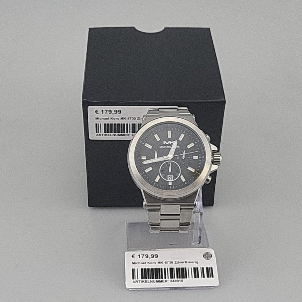 Michael Kors MK-8730 ZilverKleurig, Michael Kors, Gebruikt, Support@michaelkors.com, 11 West 42nd Street
New York, NY 10036
United States