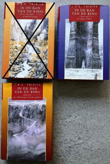 In de ban van de ring *, Ophalen of Verzenden, Zo goed als nieuw, J.R.R. Tolkien