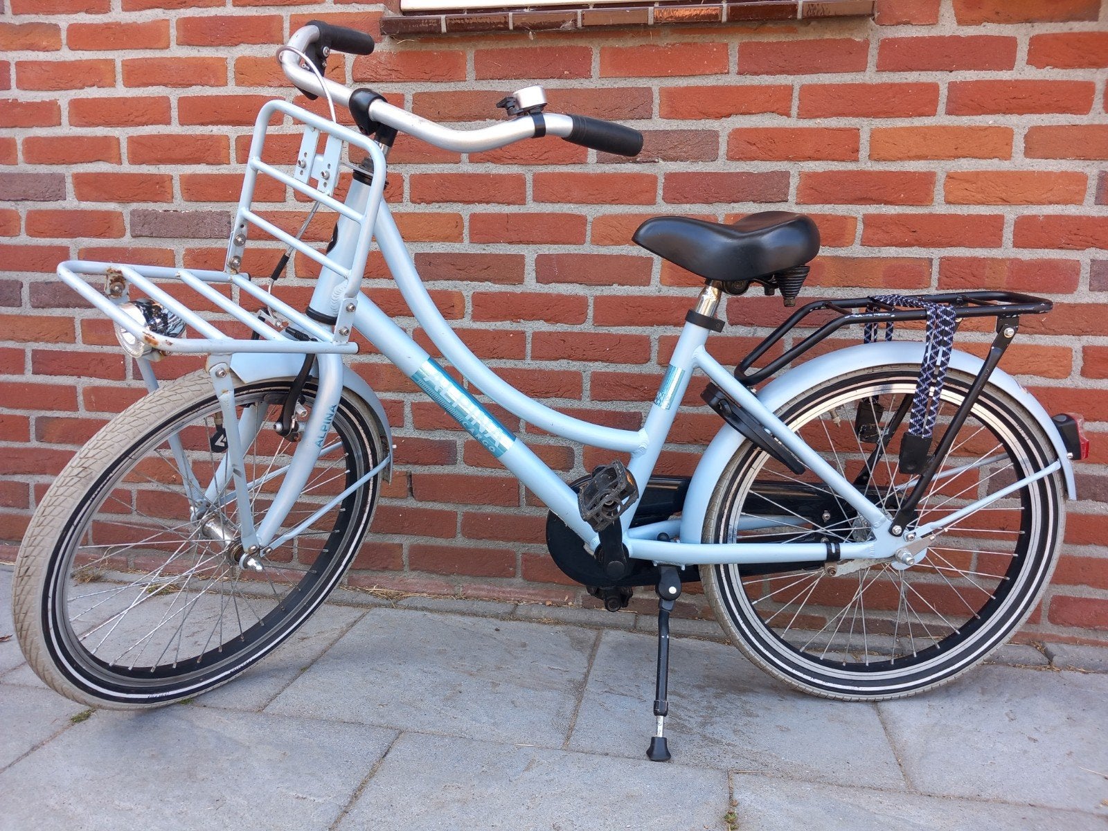 Alpina Cargo meisjesfiets 20 inch, Fietsen en Brommers, Fietsen | Meisjes, Ophalen, Terugtraprem, Gebruikt, Handrem
