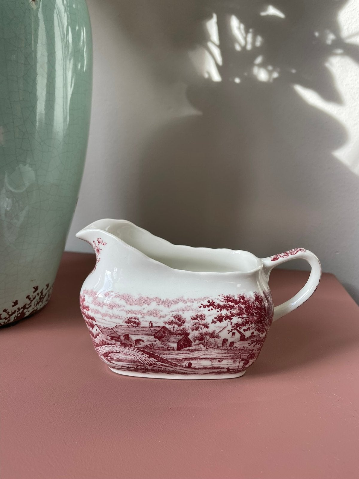 Oud Melkkannetje homeland Grindley staffordshire engeland, Antiek en Kunst, Ophalen of Verzenden