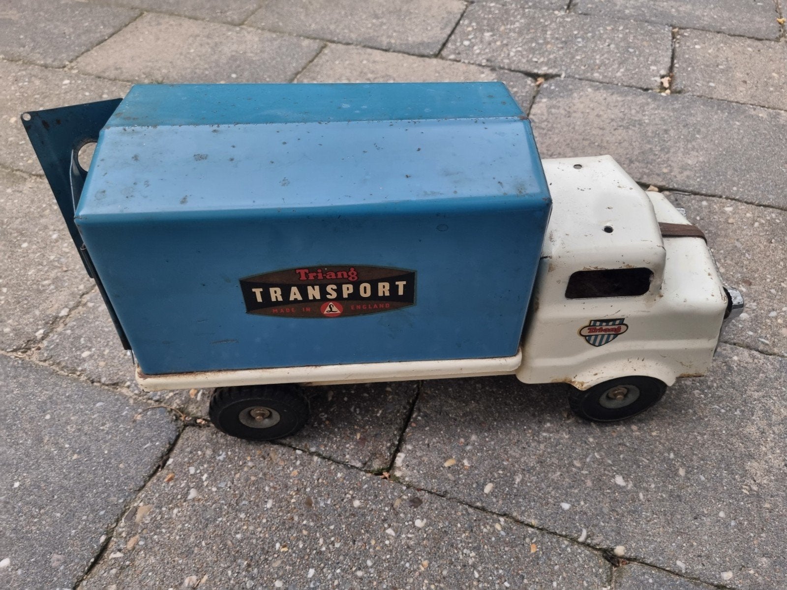 Vintage Tri-ang Transport Vrachtwagen – Junior Diesel Series, Ophalen of Verzenden
