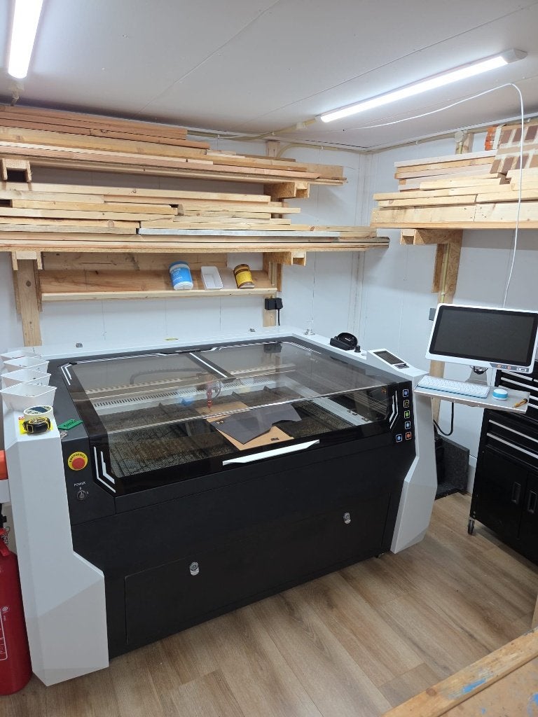 Professionele 130 watt CO2 Lasermachine + garantie ZGAN, Ophalen