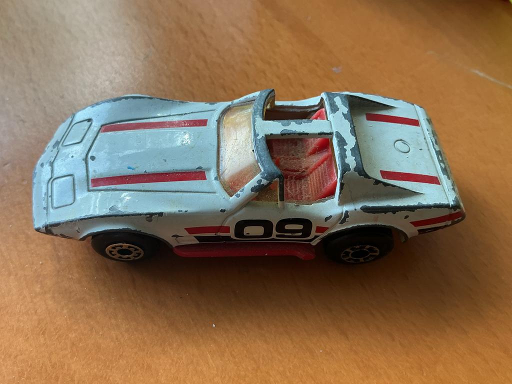 Matchbox Superfast Chevrolet Corvette T-Top 1979 Schaal 1:64, Ophalen of Verzenden, Gebruikt, Auto