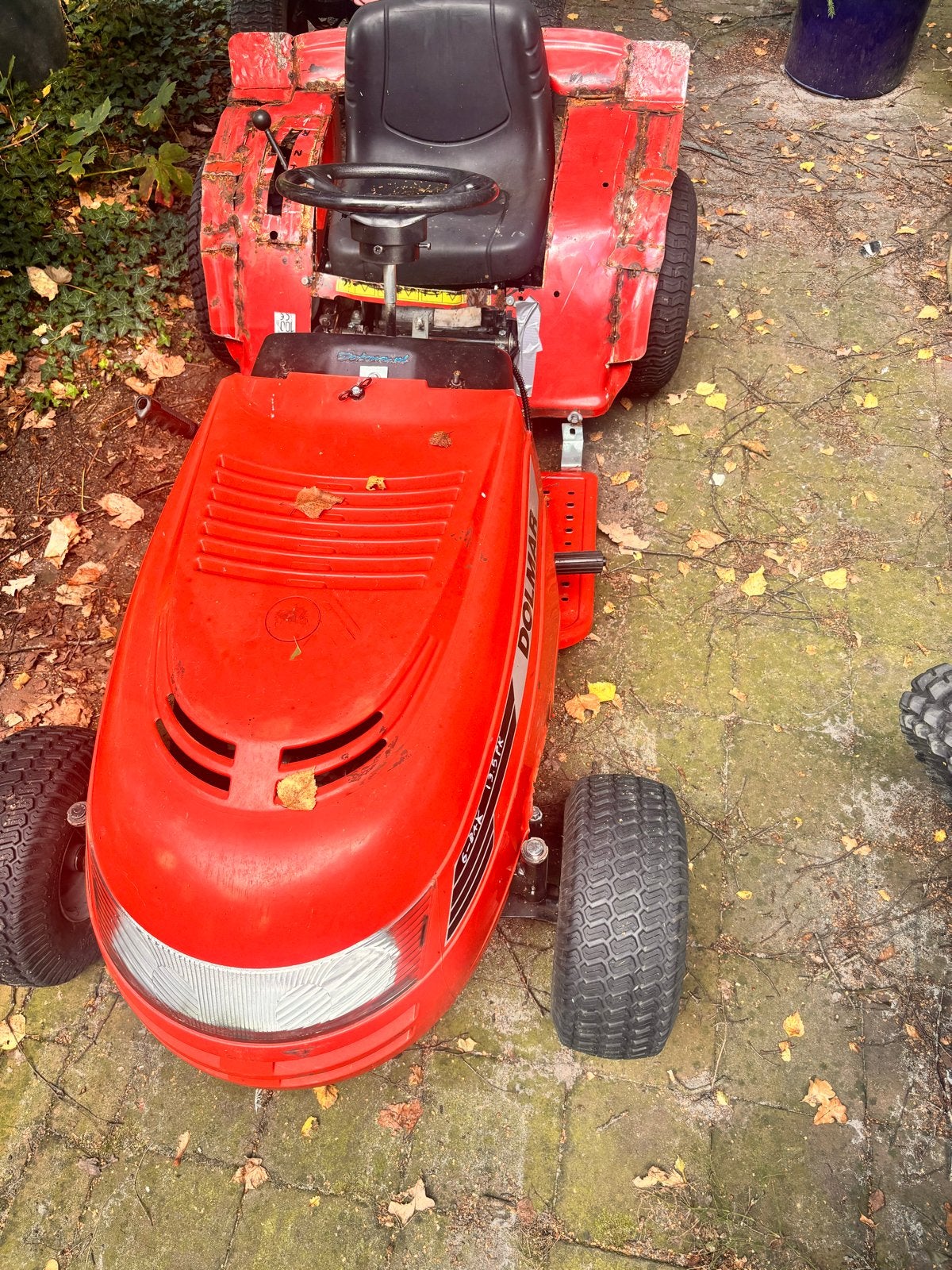 Dolmar race/drift Zitmaaier - project, Ophalen, Gebruikt