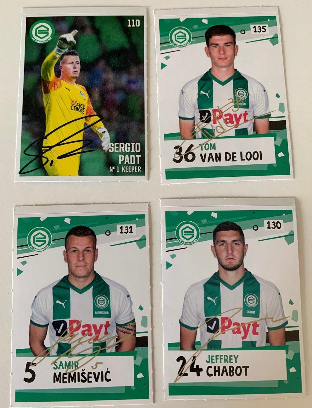 AH Voetbalplaatjes FC Groningen eredivisie 2018 2019 sticker, Verzamelen, Ophalen of Verzenden, Zo goed als nieuw, Overige binnenlandse clubs