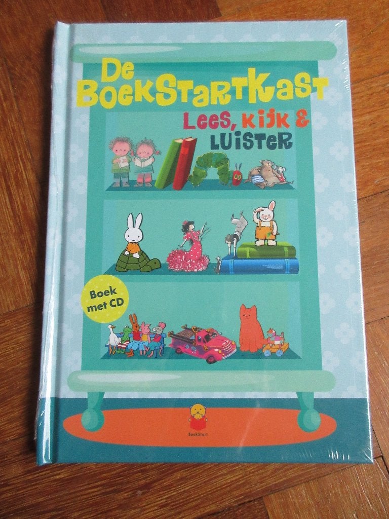 De BoekStartKast Lees, kijk & luister ( nieuw in folie ), Ophalen of Verzenden, Nieuw, Uitklap-, Voel- of Ontdekboek, 3 tot 4 jaar
