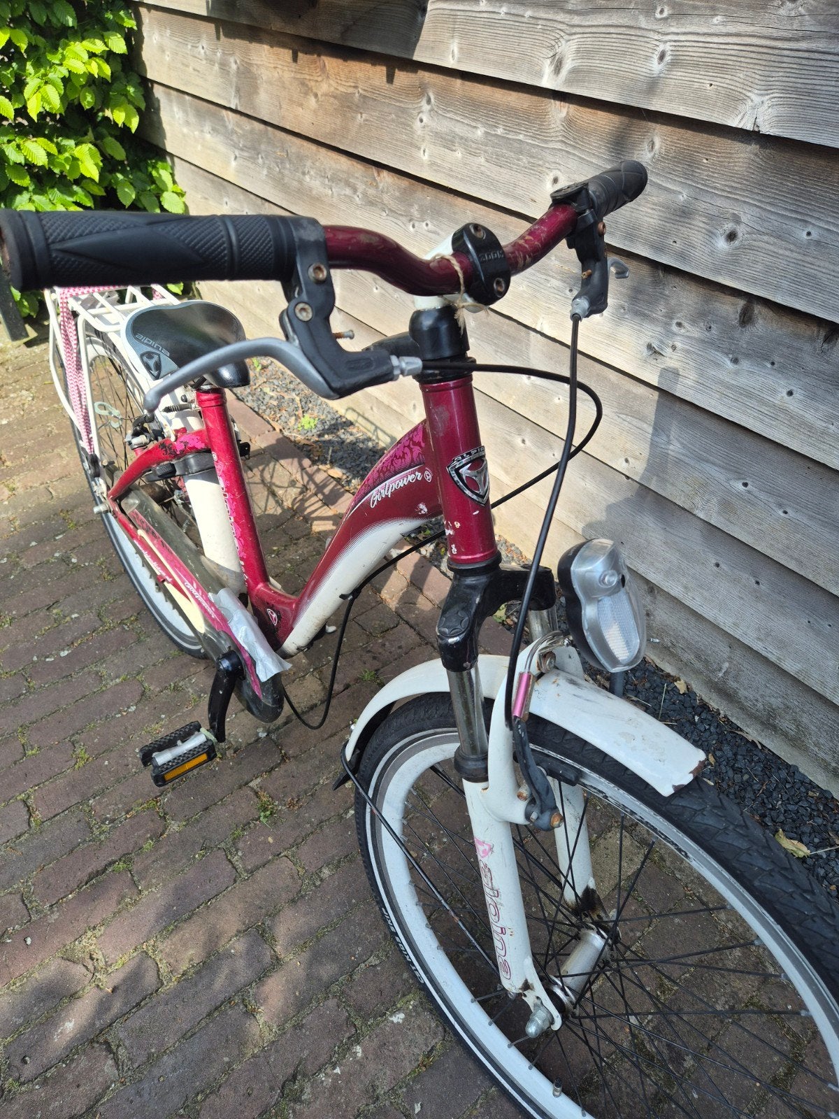 Alpina girlpower meisjesfiets, Fietsen en Brommers, Fietsen | Meisjes, Ophalen, Terugtraprem, Alpina, Handrem