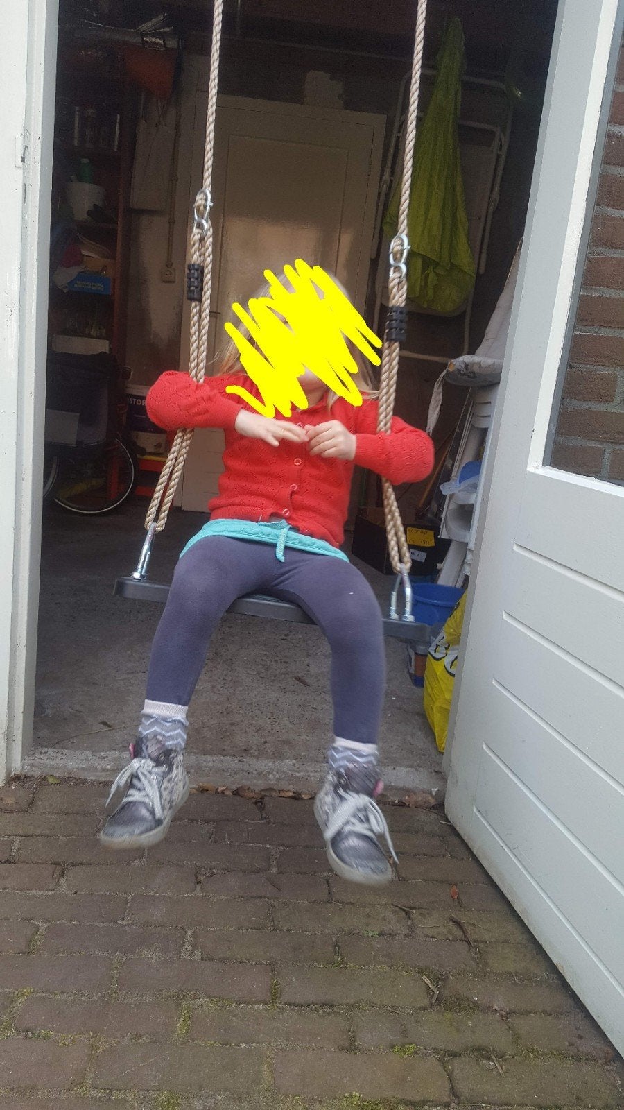 Schommel, Kinderen en Baby's, Speelgoed | Buiten | Speeltoestellen, Ophalen, Schommel