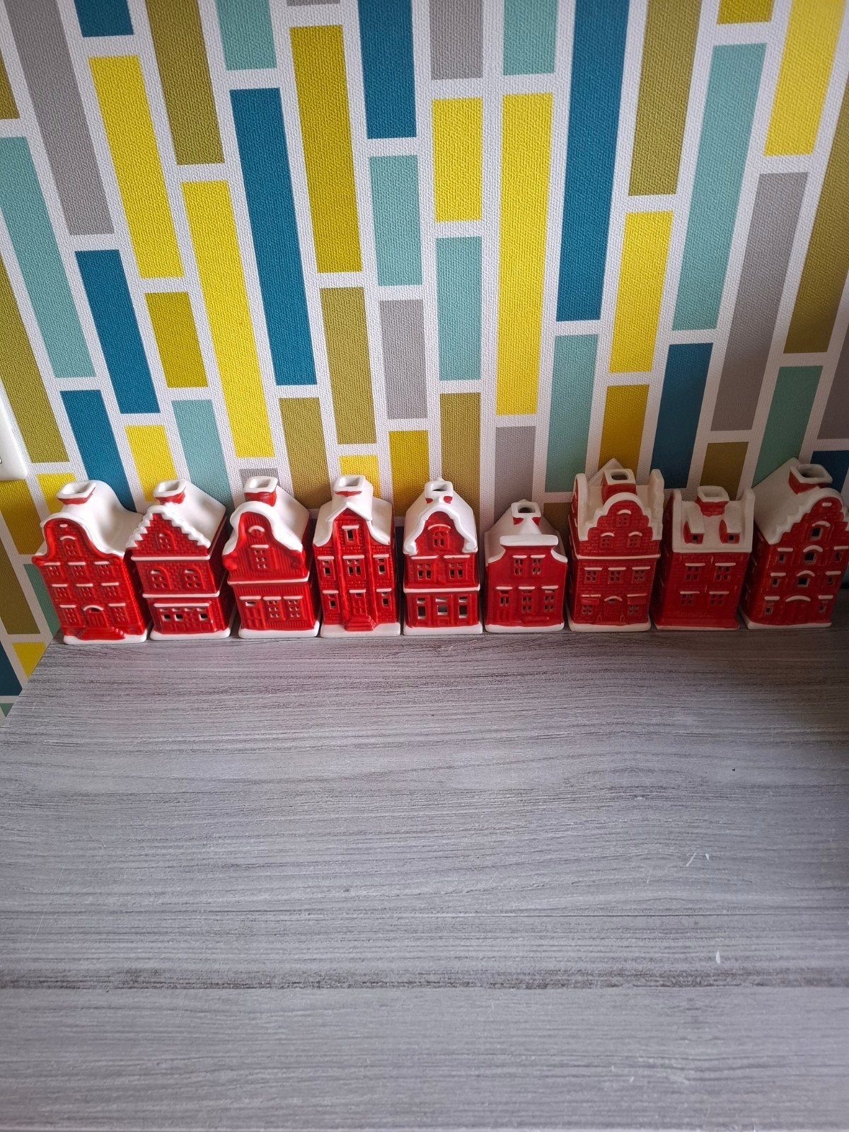 Complete serie Postcode Loterij huisjes 1 t/m 9, Ophalen of Verzenden, Zo goed als nieuw