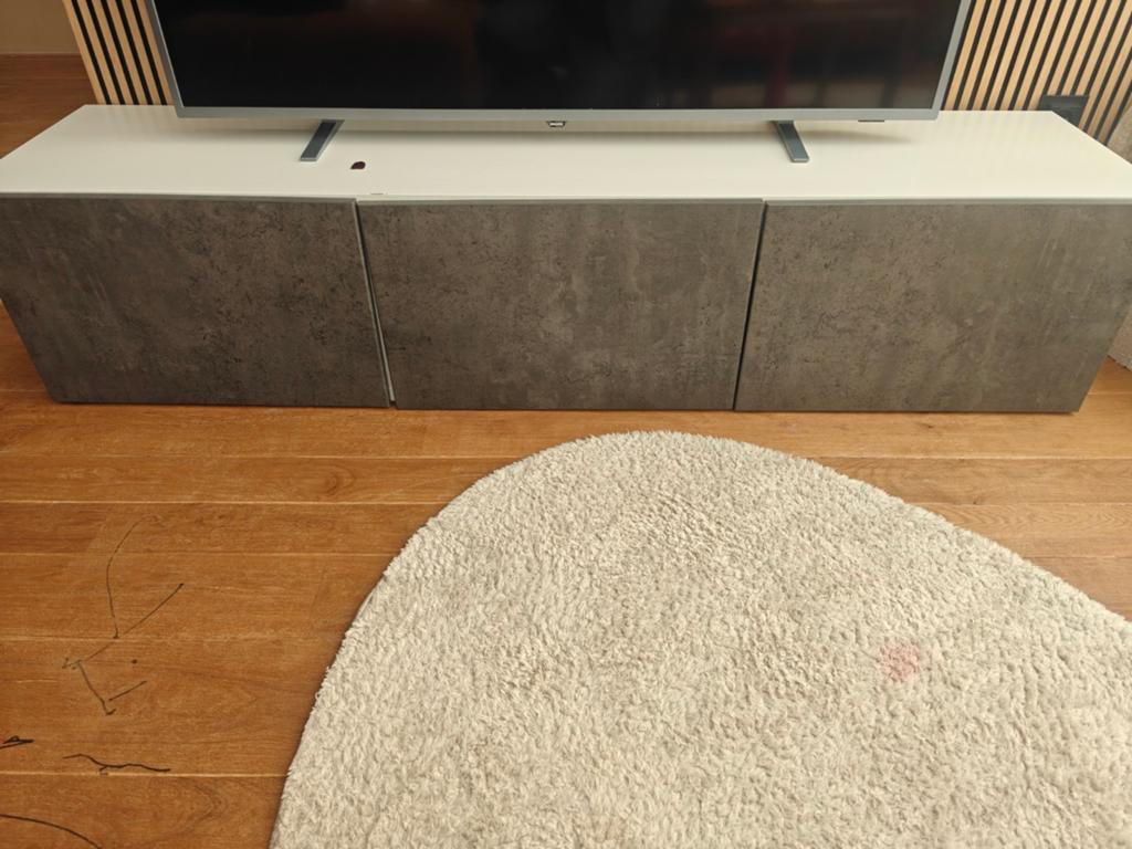 Ikea TV meubel, Ophalen, Gebruikt, Modern, Industrieel, Minimalistisch, 150 tot 200 cm