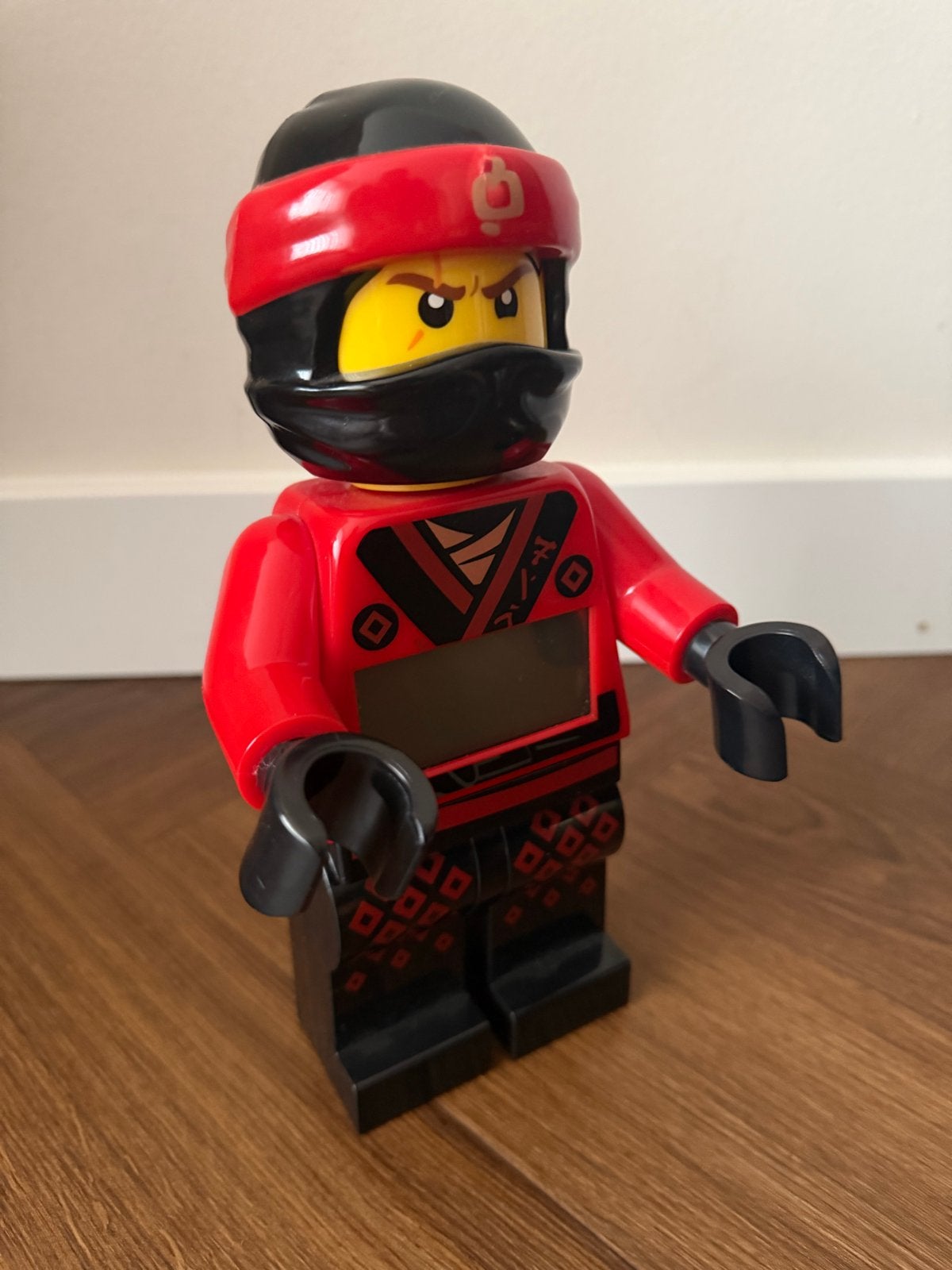 Lego Ninjago Kai Wekker - Digitale Alarmklok, Witgoed en Apparatuur, Wekkers, Gebruikt, Digitaal, Ophalen of Verzenden