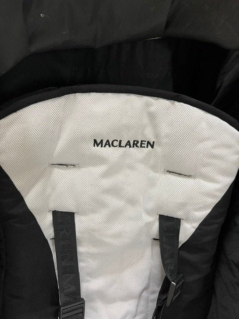 Maclaren Quest black/silver buggy, Kinderen en Baby's, Buggy's, Ophalen, Gebruikt, Maclaren, Verstelbare rugleuning