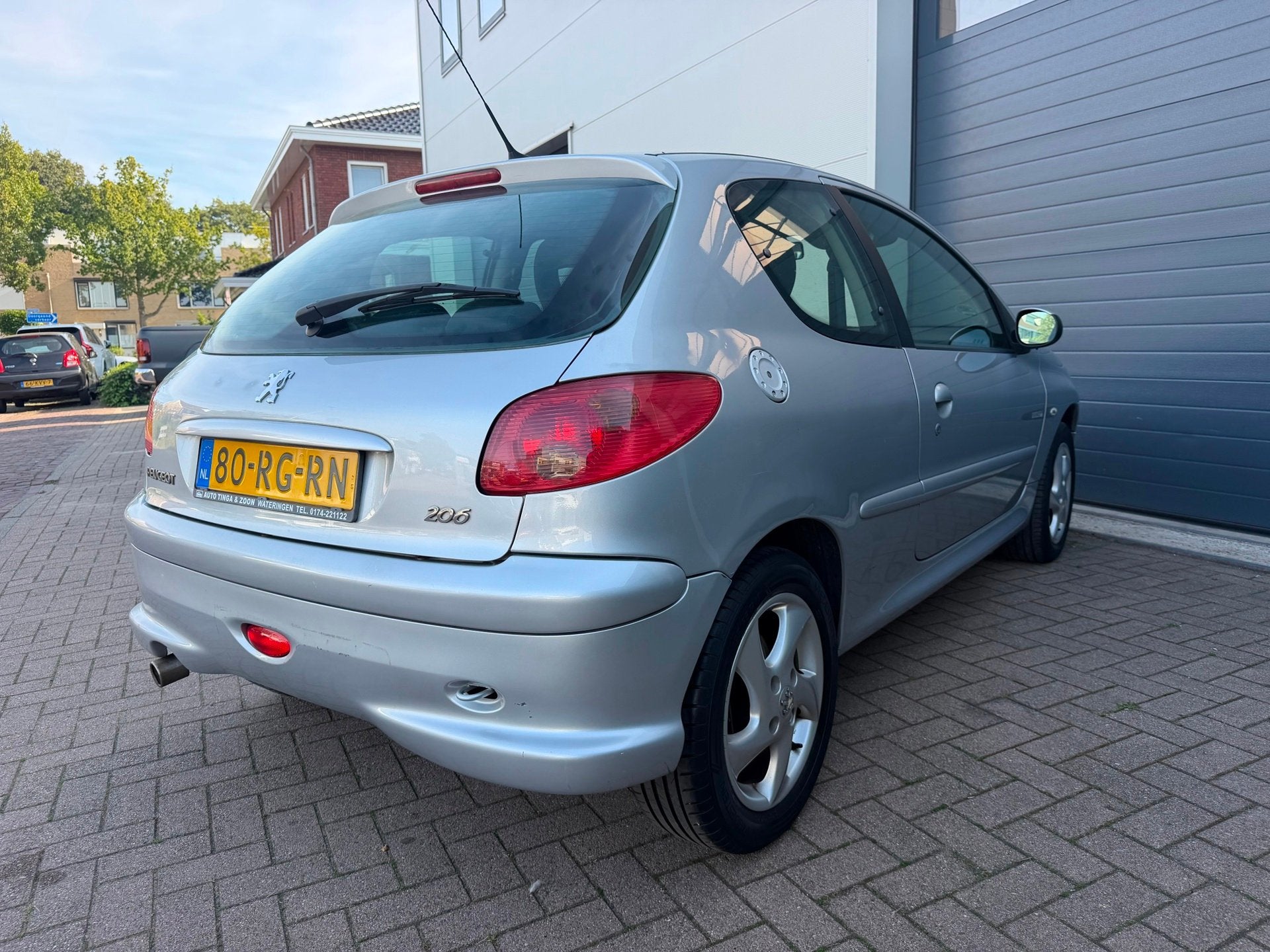Peugeot 206 1.4-16V Quiksilver/Airco/Elek-pakket/Apk/Distrib, Auto's, Voorwielaandrijving, 31 €/maand, 4 cilinders, Origineel Nederlands