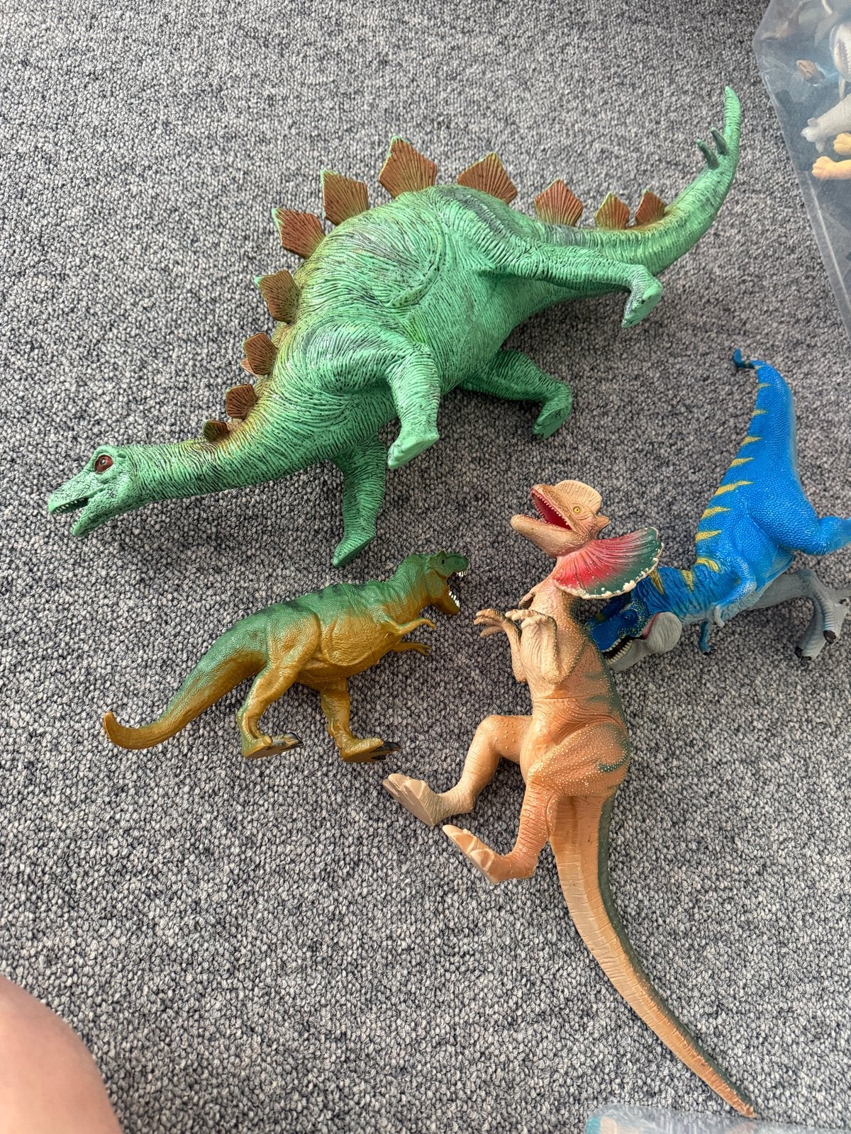 Dinosaurus speelgoed set - 4 stuks, Ophalen of Verzenden, Gebruikt, Jongen of Meisje