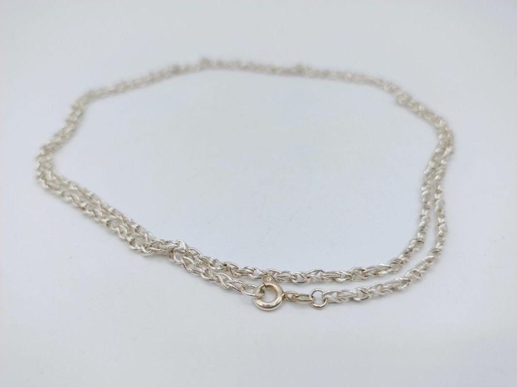 Zilveren ketting, 70 cm, Info@zilverwebsite.nl, Verzenden, Zo goed als nieuw, Zilverwebsite.nl