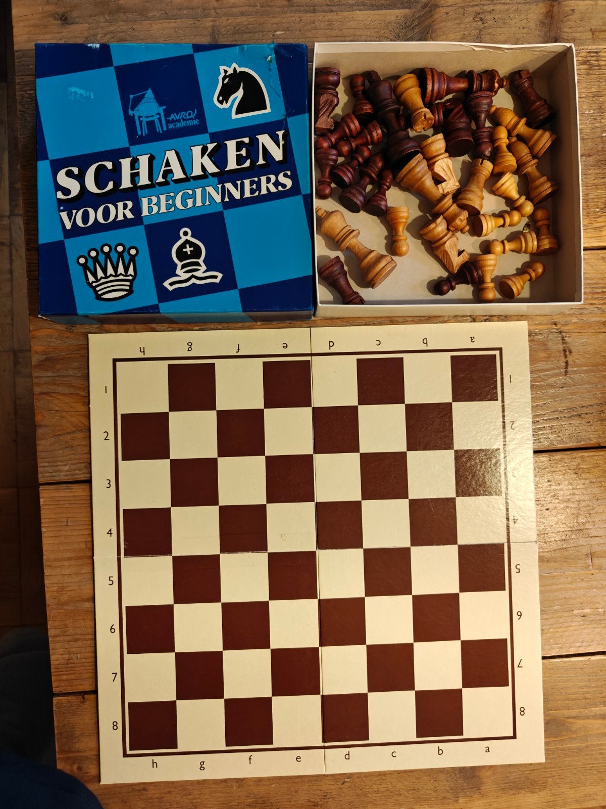 Schaken voor beginners., Ophalen of Verzenden, Avro academie., Avro academie., Avro academie.