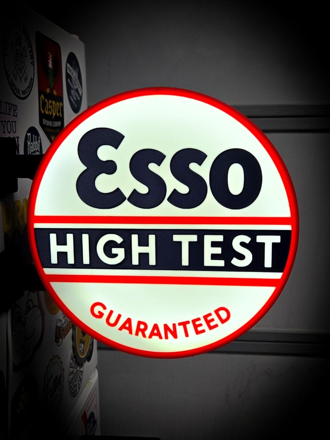 Esso lightbox, uniek, Meerkleurig, Nieuw, Kunststof, Ophalen of Verzenden