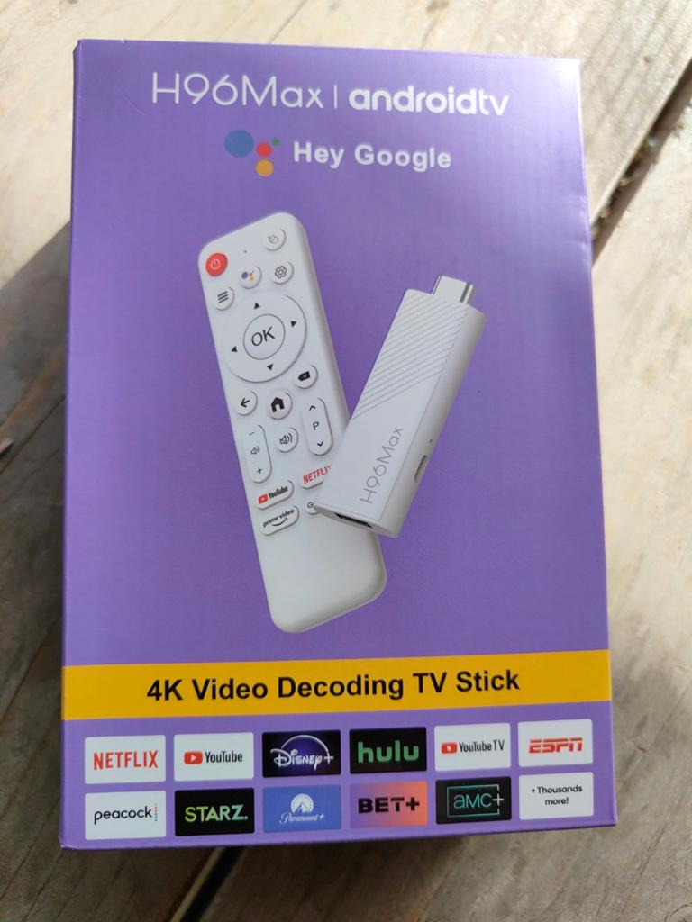 H96Max Android TV Stick 4K - Smart TV Dongle, Ophalen of Verzenden, Nieuw, HDMI, Zonder harde schijf